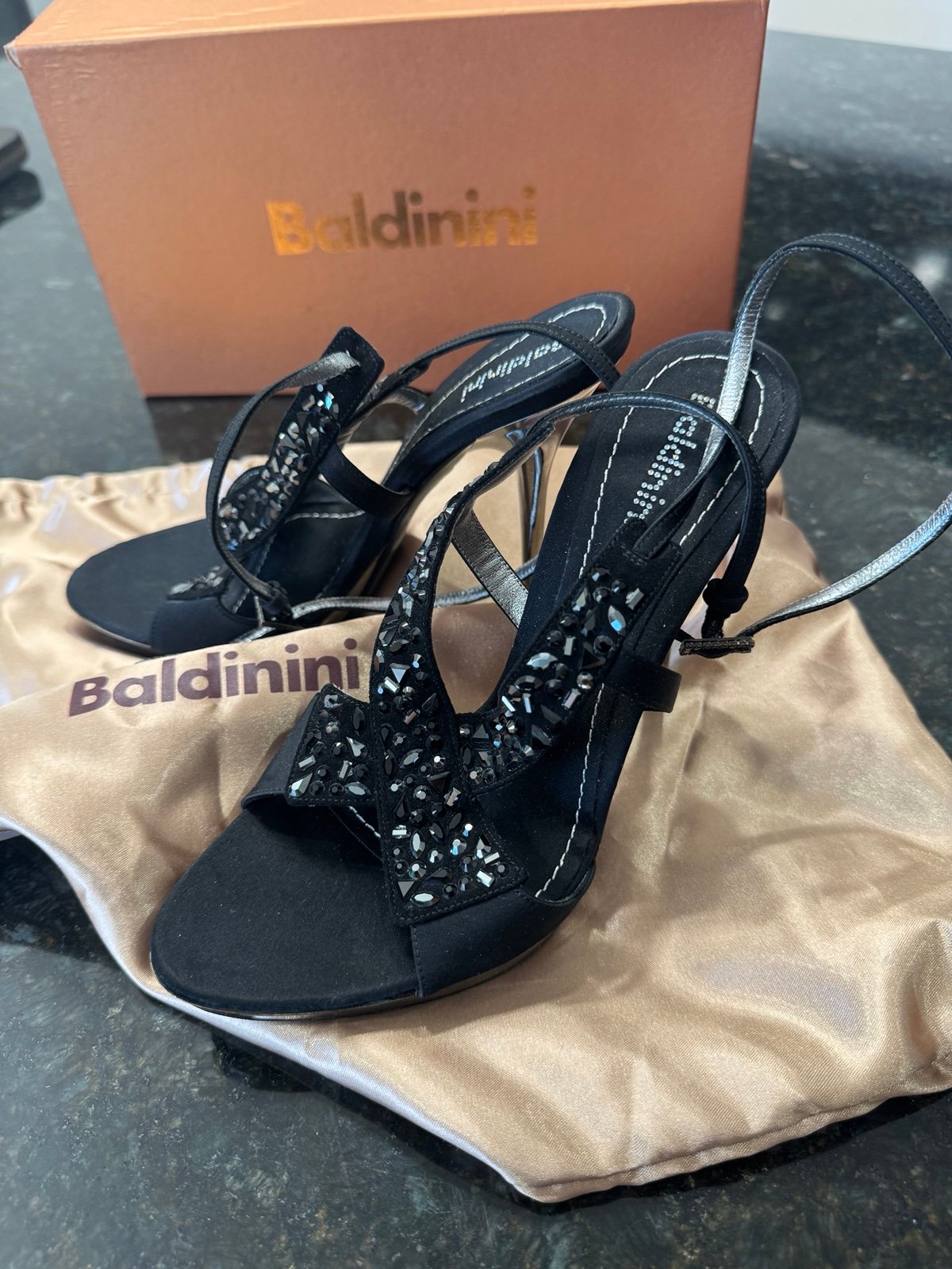 Baldinini high heels shoes size 6
