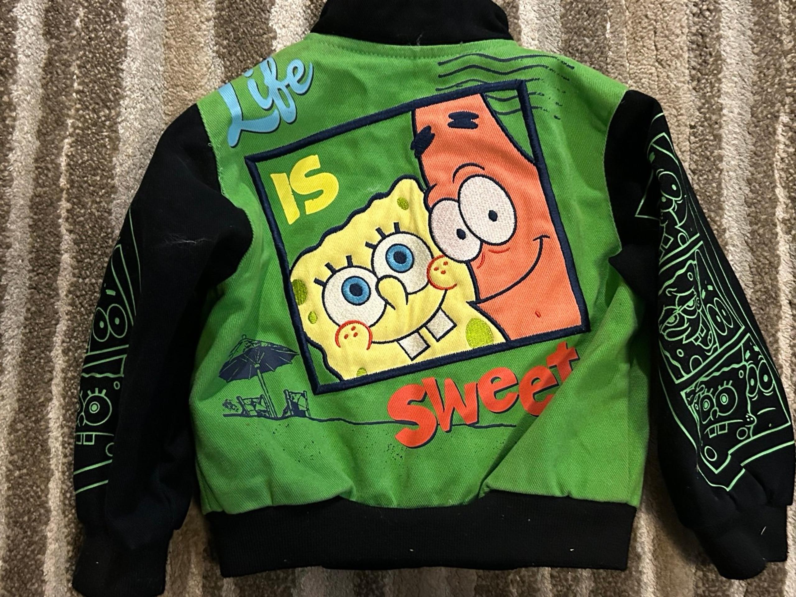 SpongeBob SquarePants JH DESIGNS 2T race jacket