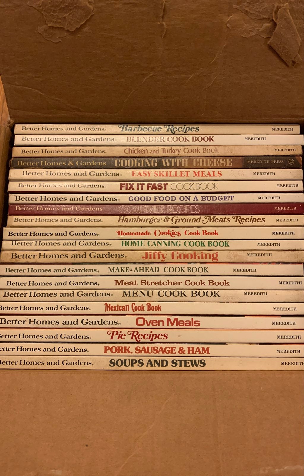 Network only Lot of 20 Better Homes and Gardens cook books Network only Lot of 20 Better Homes and Gardens cook books