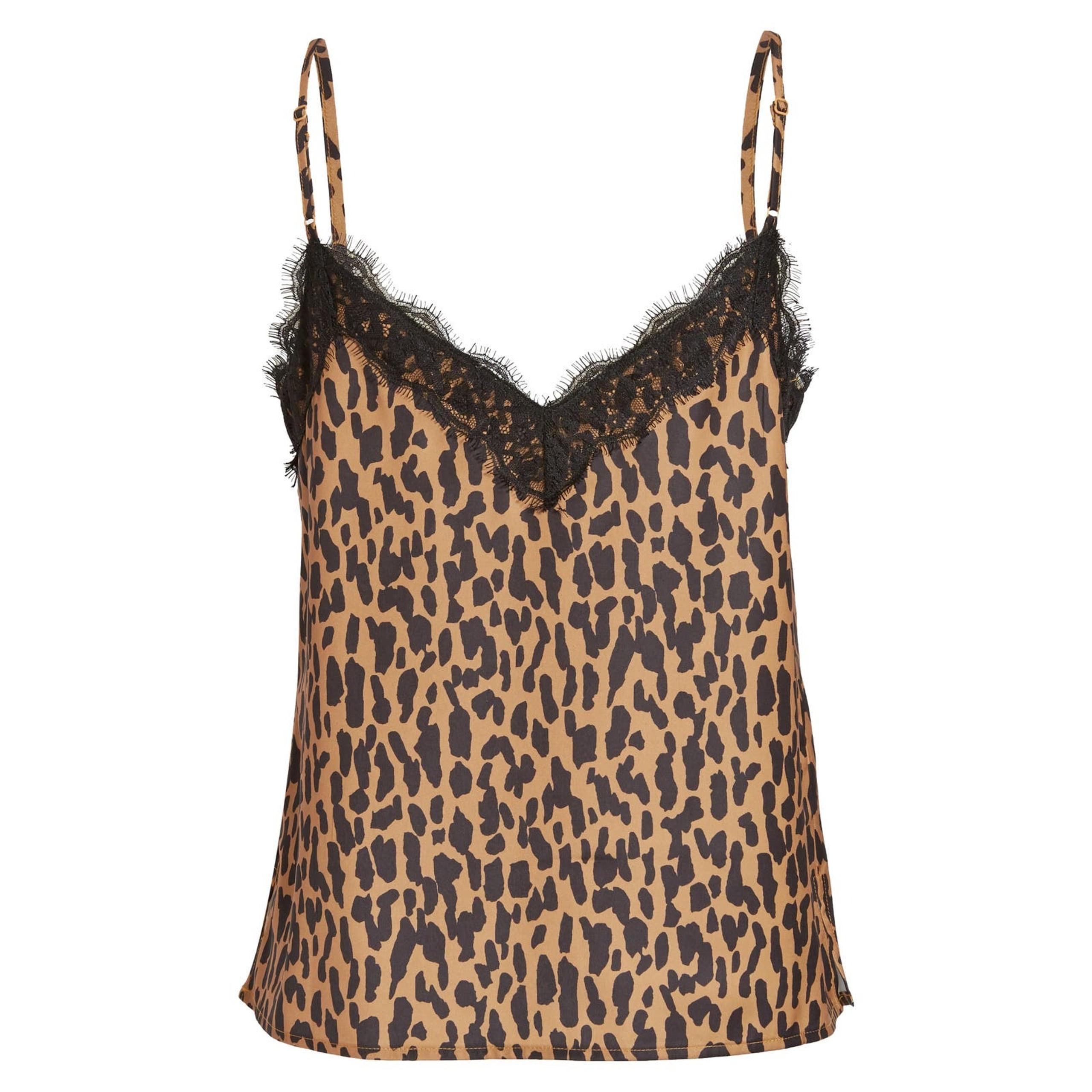 NWT-BP-Nordstrom - Leopard Print and Lace Camisole Top - Small