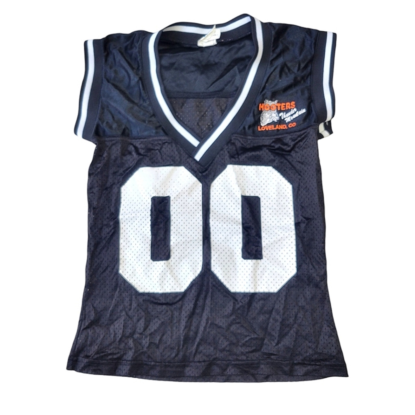 Hooters Sleeveless Jersey Y2K Medium