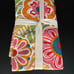 Pier 1 Imports cotton tropical tea rose floral print napkins set of 4