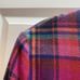Lord & Taylor VTG Blazer Jacket Womens 8 Plaid Wool Double Breasted Pink