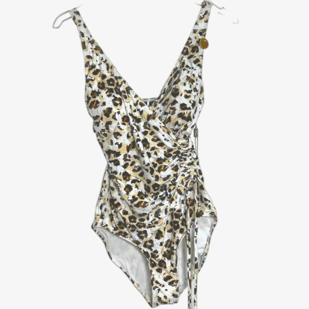 Immediate Shipping] Coco pleats swimwear andmary Two-piece