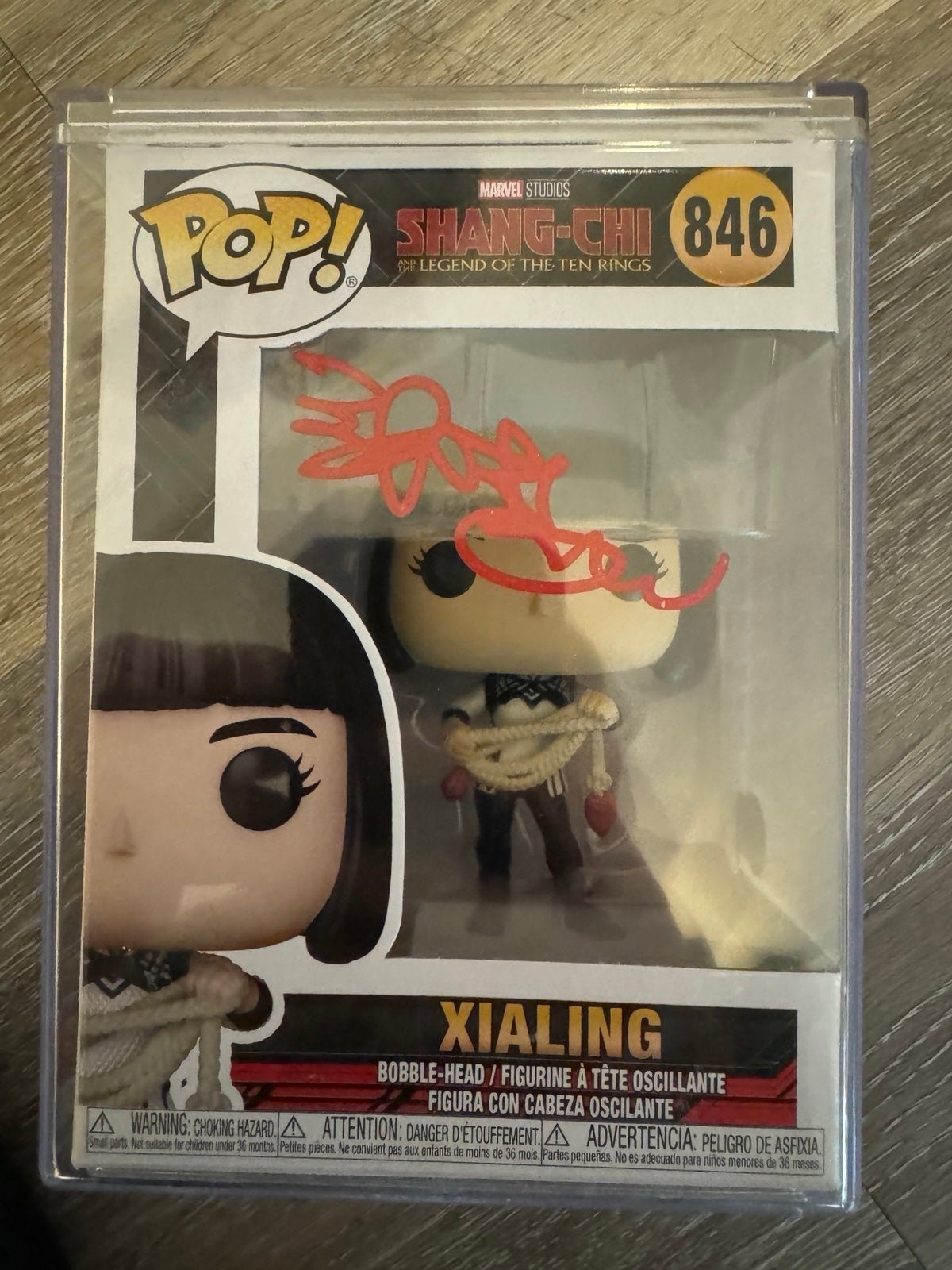 Xialing Funko Pop signed Beckett Cert- Shang-chi legends of the 10 rings
