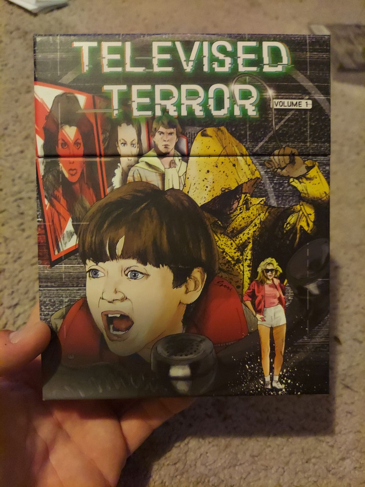 Televised Terror Blu Ray Volume 1 Vinega