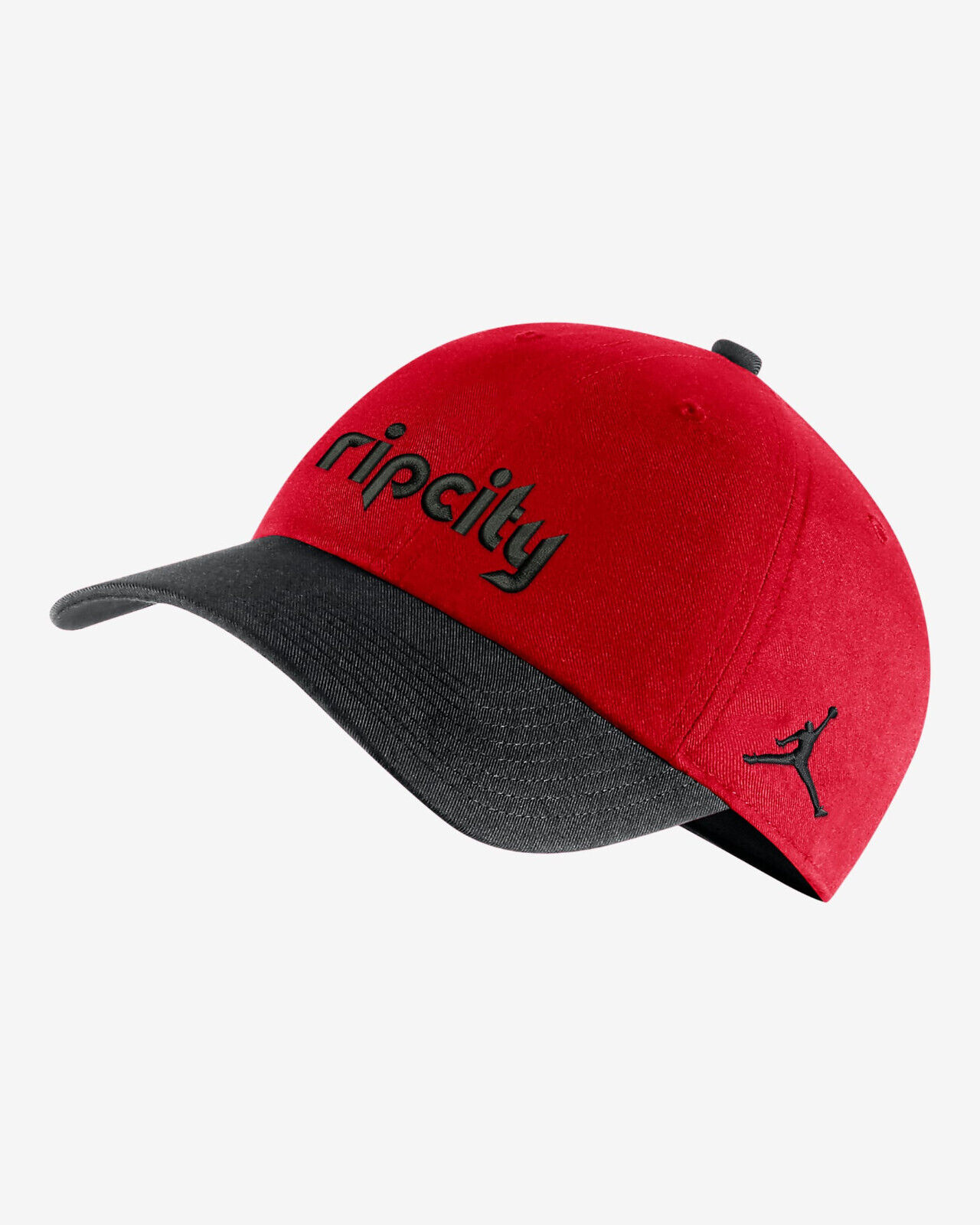 Jordan Nike Portland Trail Blazers Rip City Bred Heritage 86 H86 Adjustable Hat