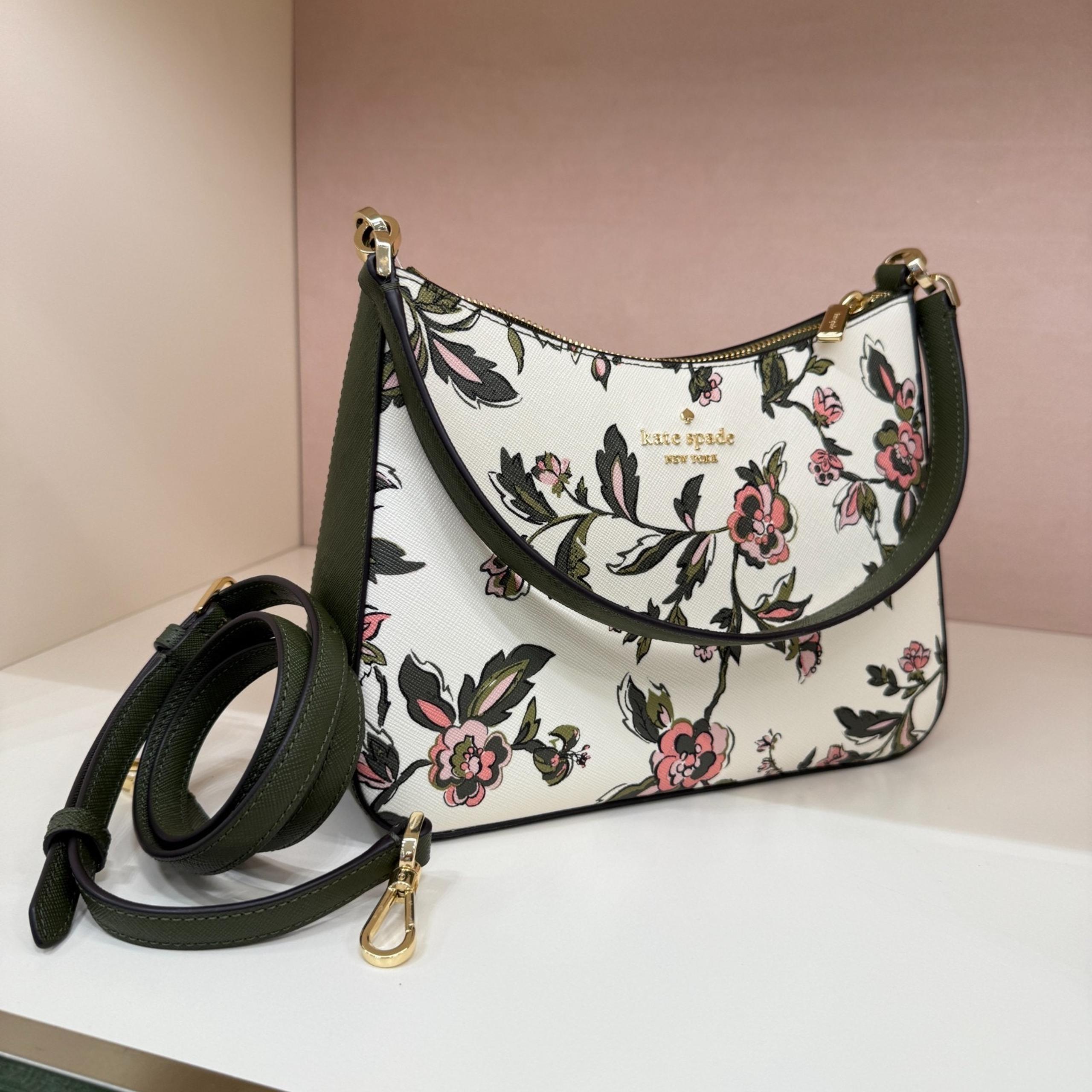 Kate Spade Margot Floral Shoulder Bag KL809, Meringue Multi