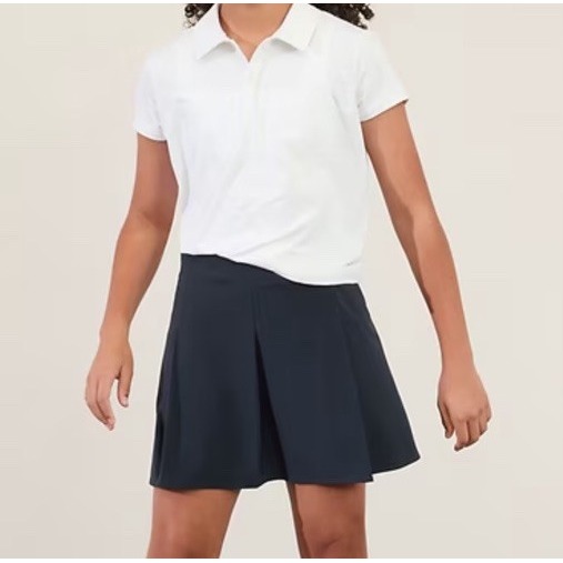NWT Athleta Girl School Day Uniform Skort Black X Large / 14 XL New Preppy