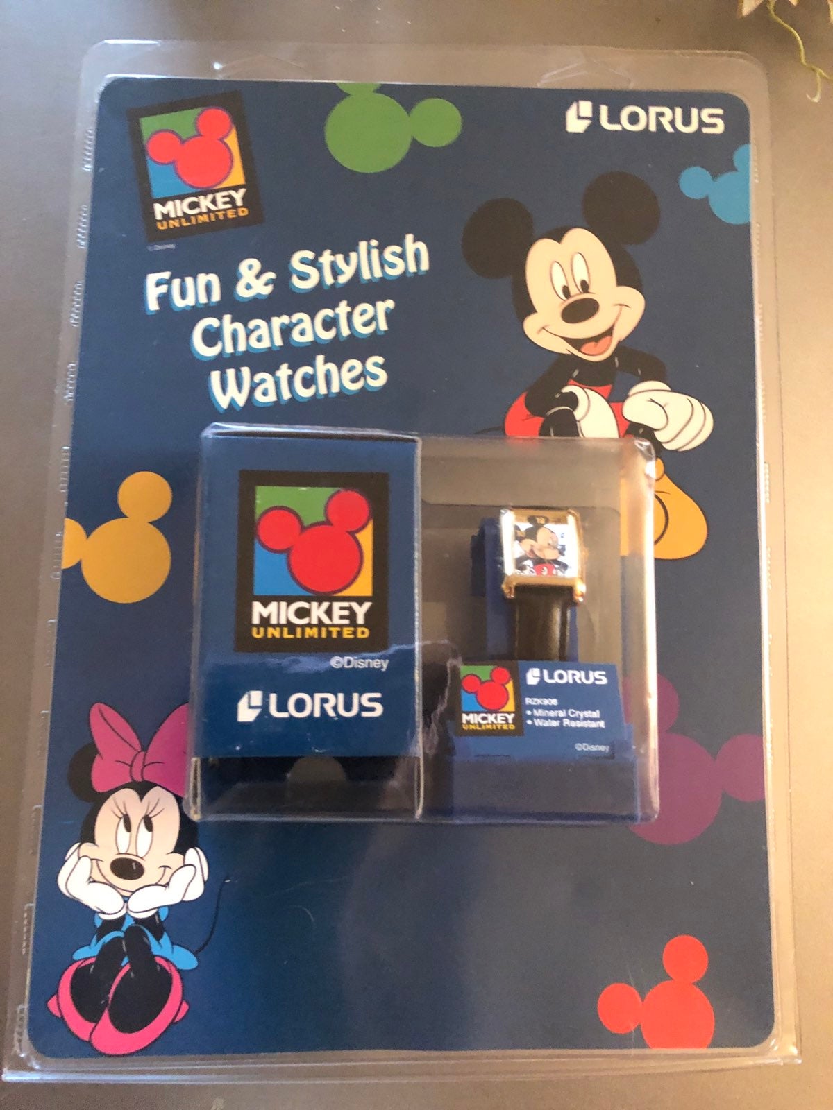Vintage 90’s Lorus Mickey Mouse Watch