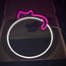LED Cat Acrylic Mirror