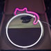 LED Cat Acrylic Mirror