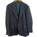 Pendleton Blue Plaid Tweed Wool Blazer Sport Coat Jacket Wooden Buttons Men's 42