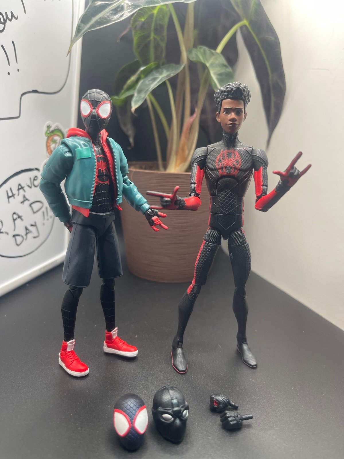 Marvel legends Miles morales lot of 2