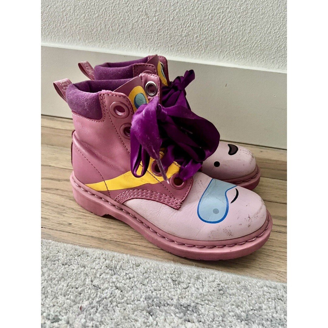 Dr Martens limited edition Adventure Time Princess Bubblegum Bonnibel Boots 37