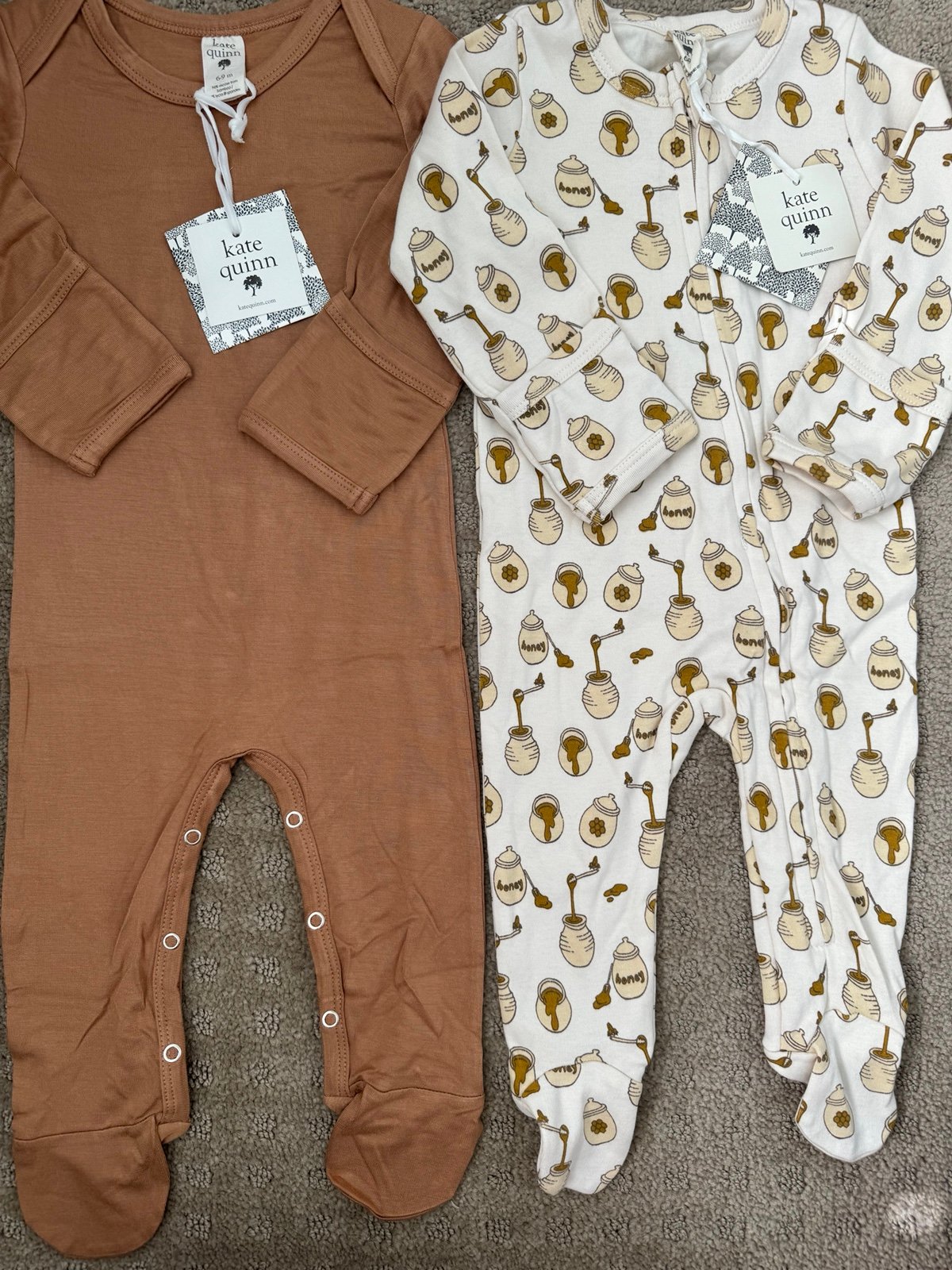 Kate Quinn 6-9 month footies