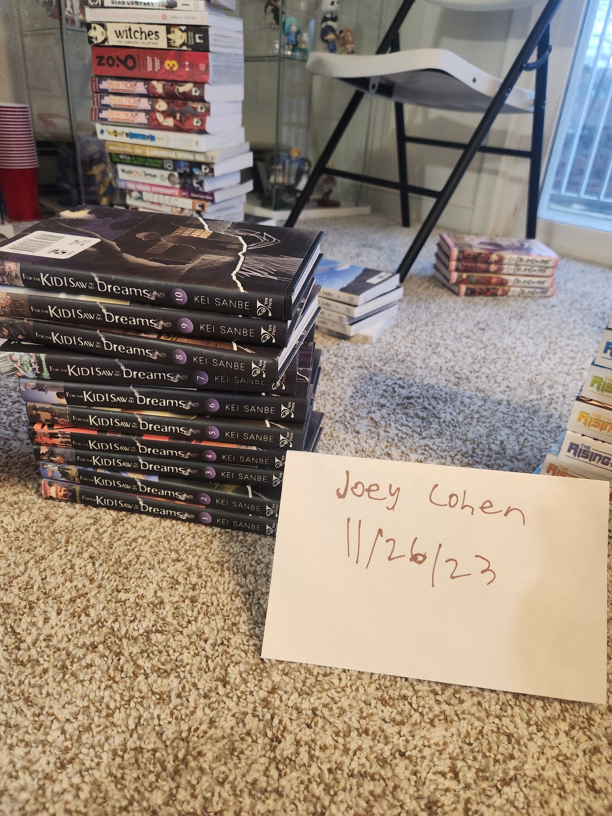 For the boy I saw in my Dreams manga 1 - 10