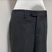 00s archive JAPAN black wide slacks y2k