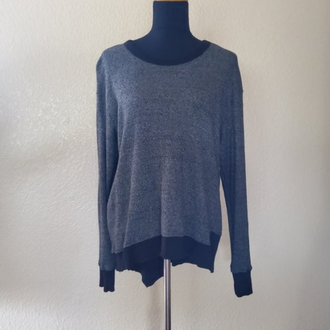 Wilt Hi-Low Sweater M Black Grey New