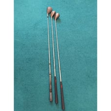 Vintage Wilson WS 2000 3 Wood 15.5* 5 Wood 20.0 Slotline Inertial II Driver 10.5
