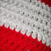 American flag afghan