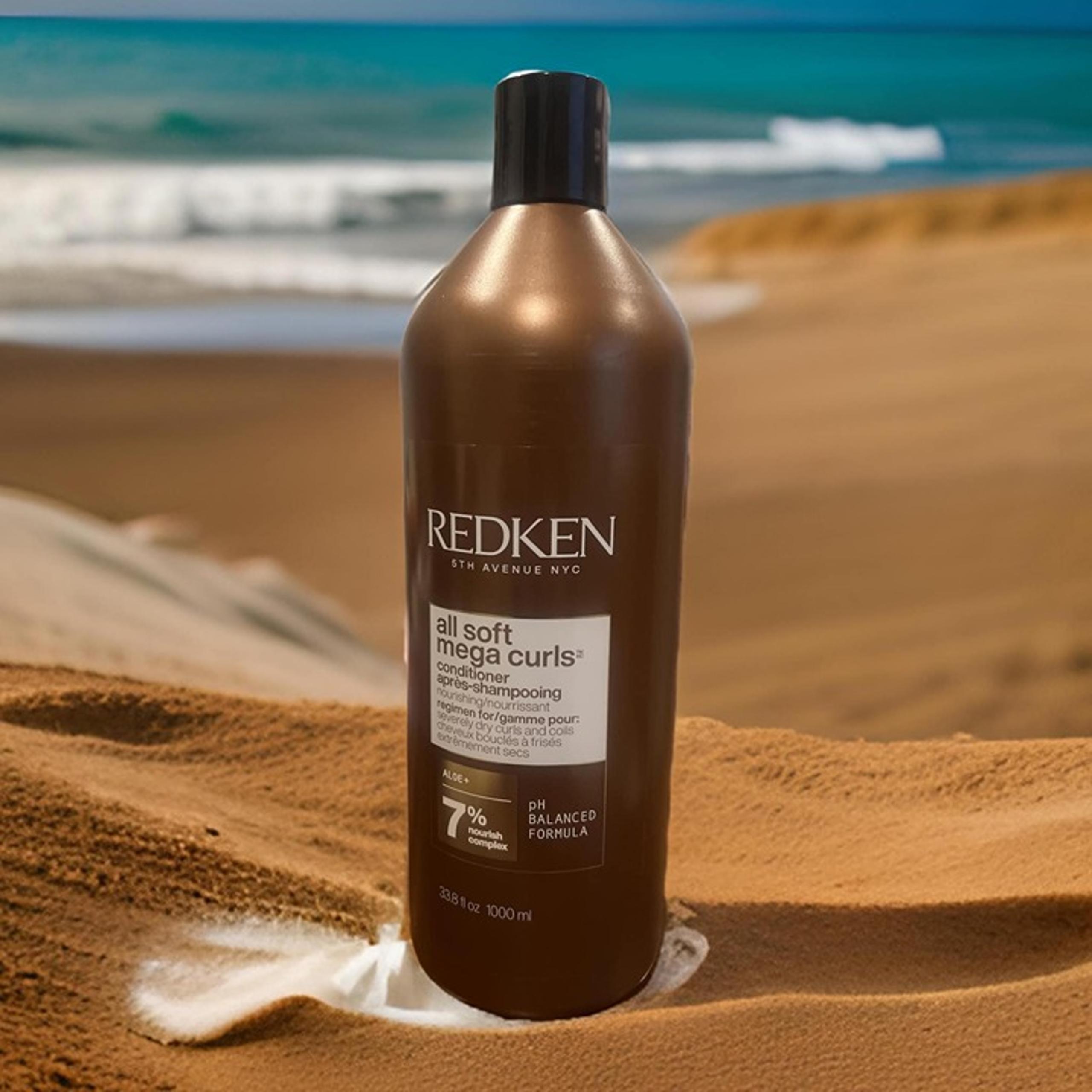Redken AllSoft Mega Dry Curls and Coils Hair Conditioner 33.8 oz