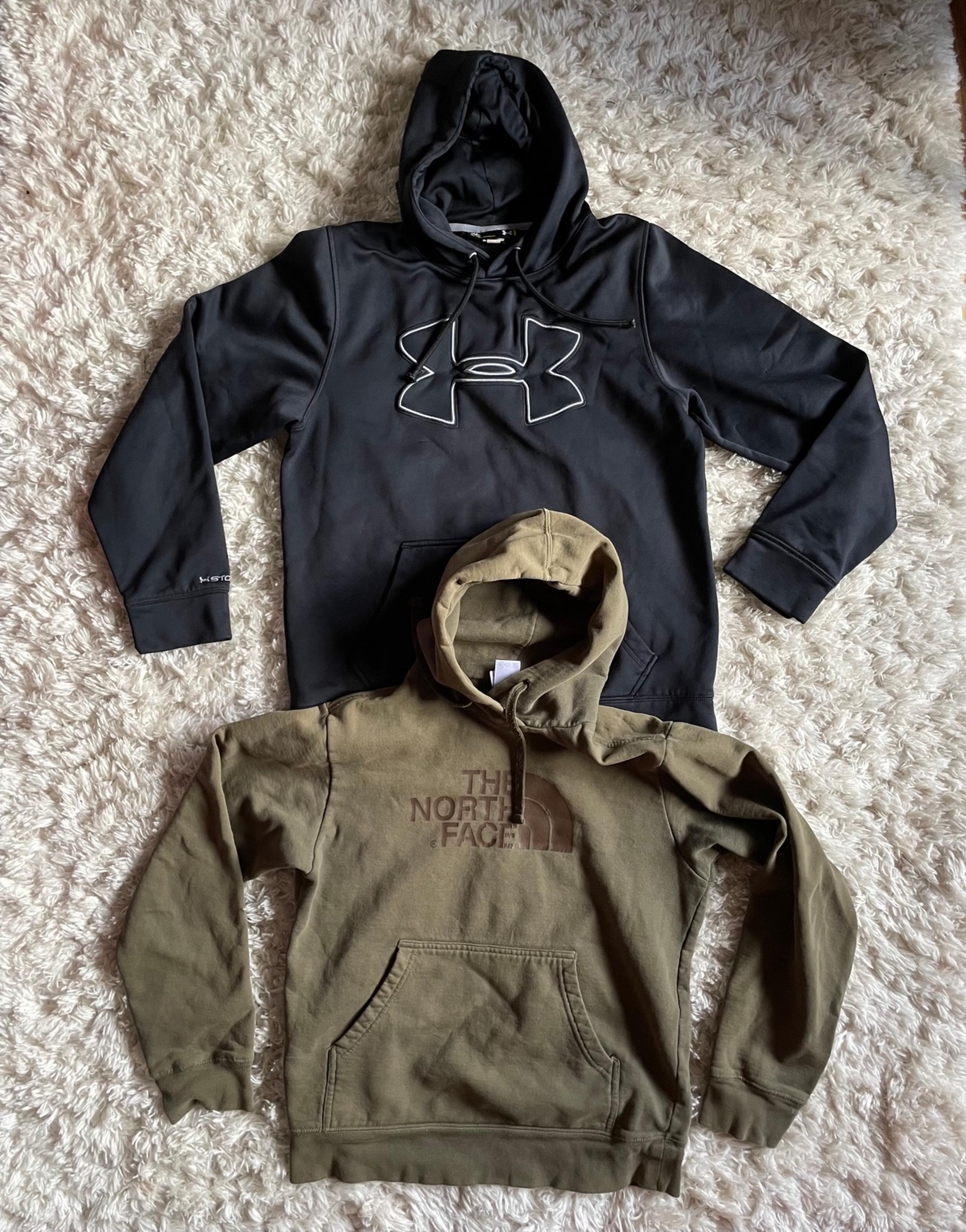 Mens Under Armour/North face Hoodie Bundle Lot Small