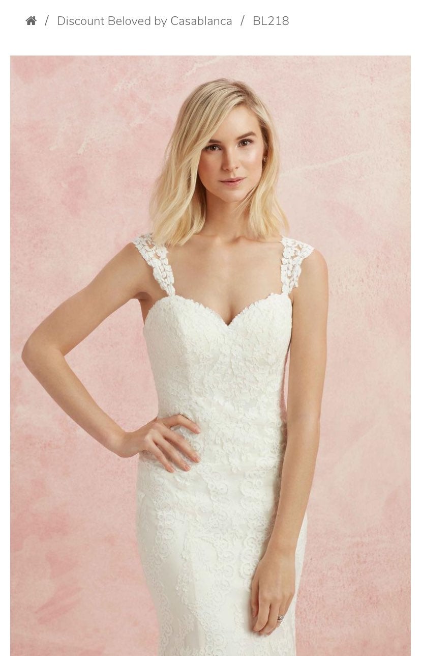 Casablanca wedding dress