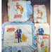 VTG 1981 Annie Twin Bedding Set Blanket, Pillow Case, Fitted Sheet Curtain Sears