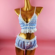 Vintage Babydoll Lingerie Set