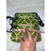 Spartina 449 Women's Green & Navy Geometric Crossbody Bag