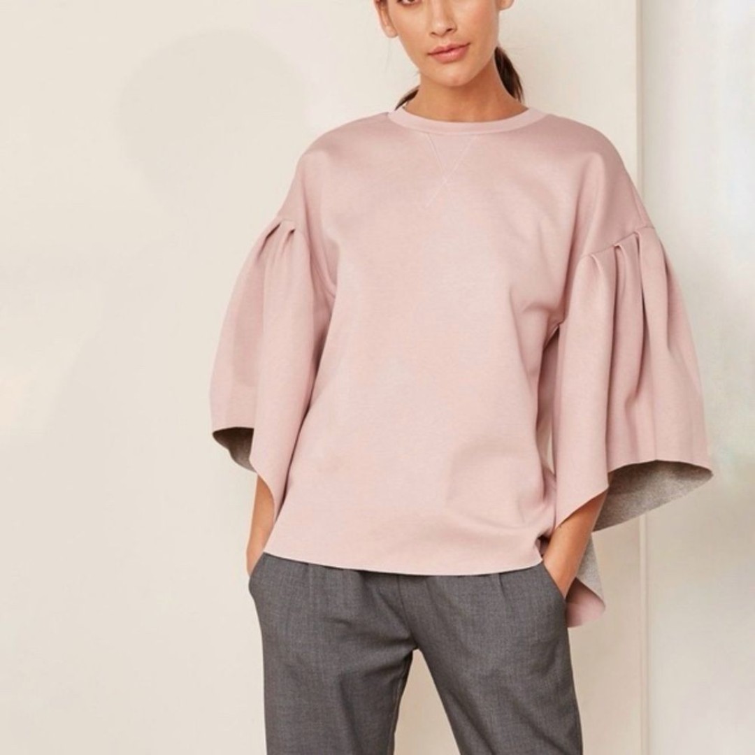 Ted Baker Ted Says Relax Orcher Full-Sleeve Sweatshirt in Pink Size 1 (4 US)