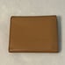 Prada Brown Leather Trifold Compact Wallet