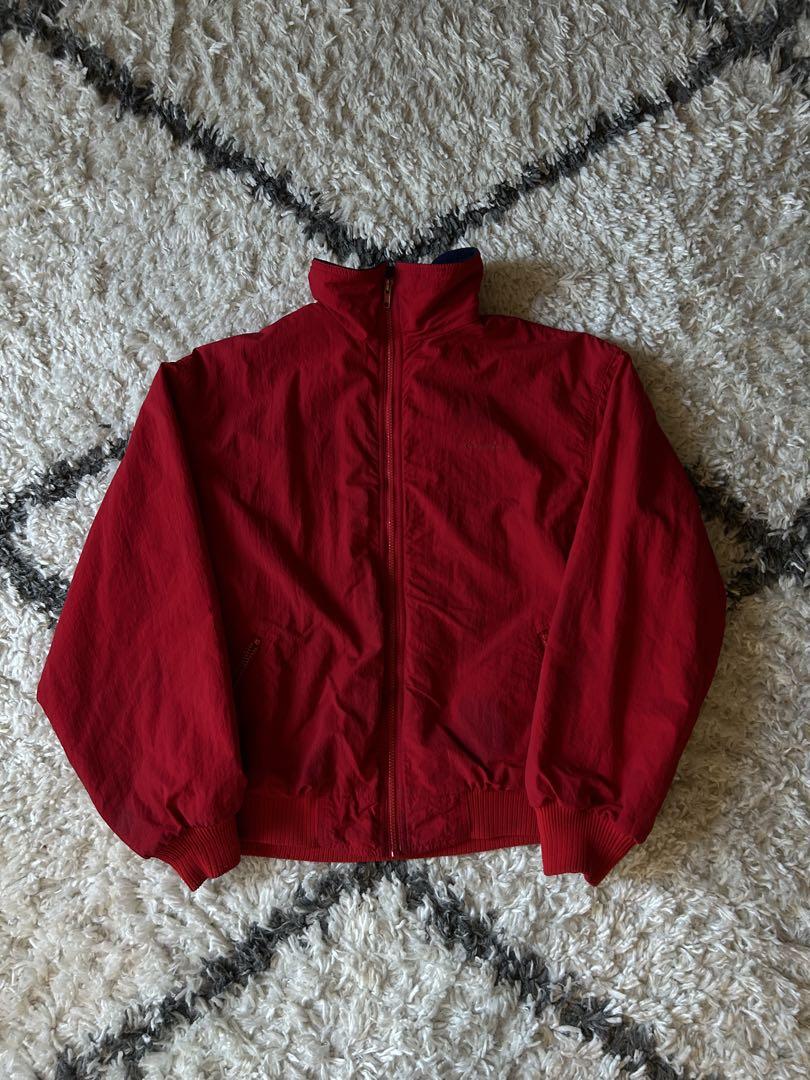 90s Eddie Bauer Short-Length Warm-Up Jacket Black Tag