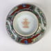 Chinese Handpainted Trinket Decorative Bowl Ladies Man Birds Floral Imari Design