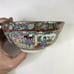 Chinese Handpainted Trinket Decorative Bowl Ladies Man Birds Floral Imari Design