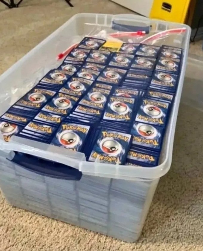 1000 Pokemon Card Bulk Lot Common Uncommon & 10 Holos FAST Shipping & Surprise!
