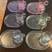 Tupperware Snack Set Plates Footed Mugs Pastel Acrylic Trays and Cups- 1…