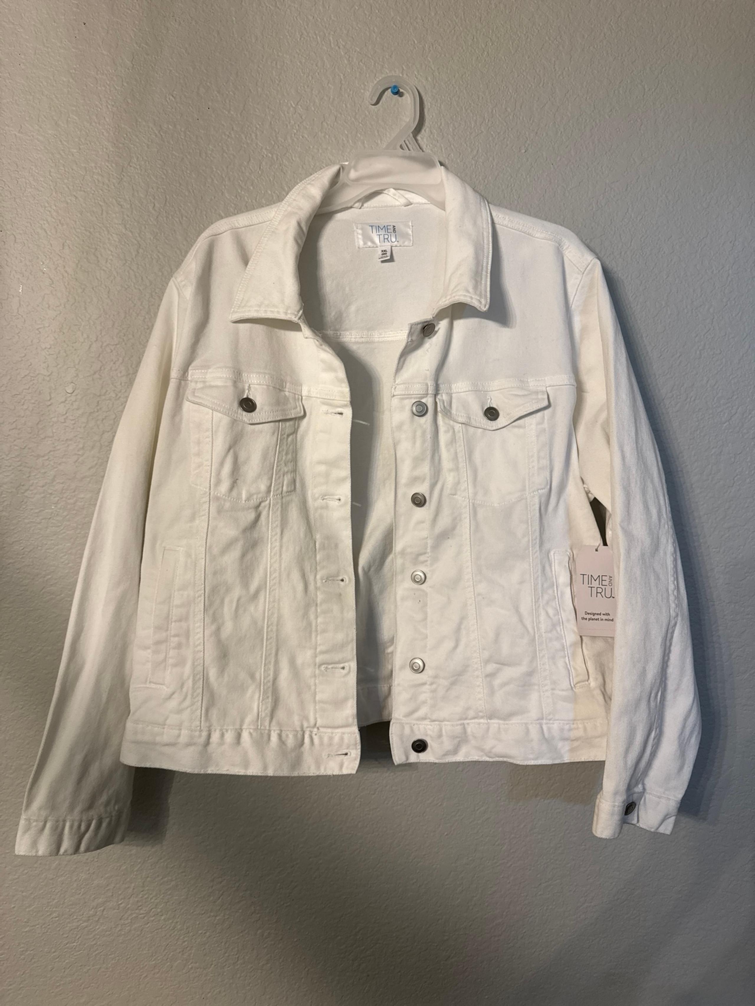 White Jean Jacket