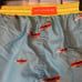 Les Canebiers Allover Boat Print Trunk Men’s Large Swim Shorts
