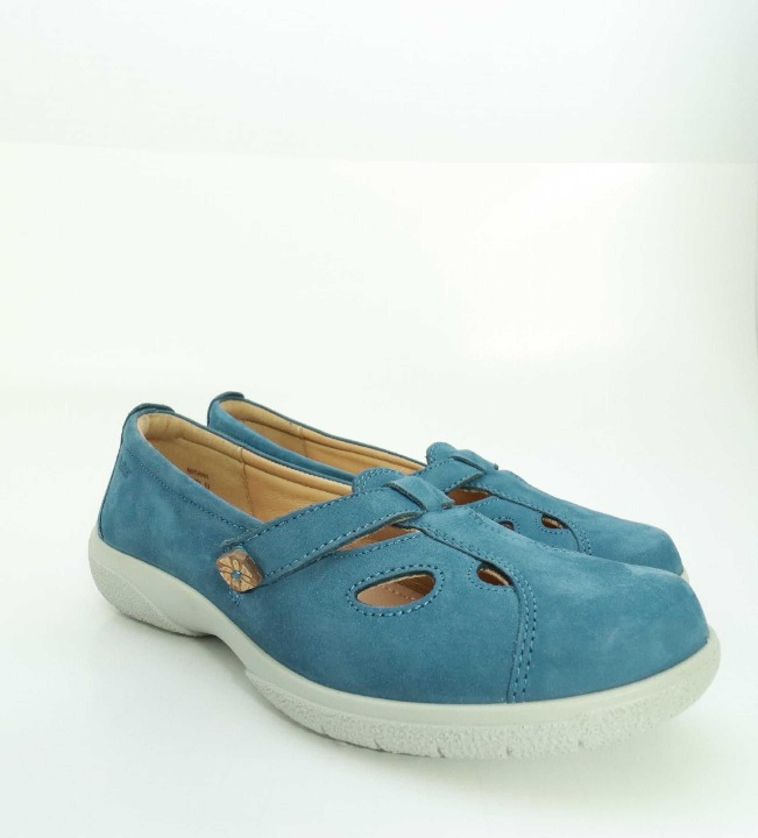 Hotter Women’s Blue Comfort Concept Mary Jane US Size 7.5