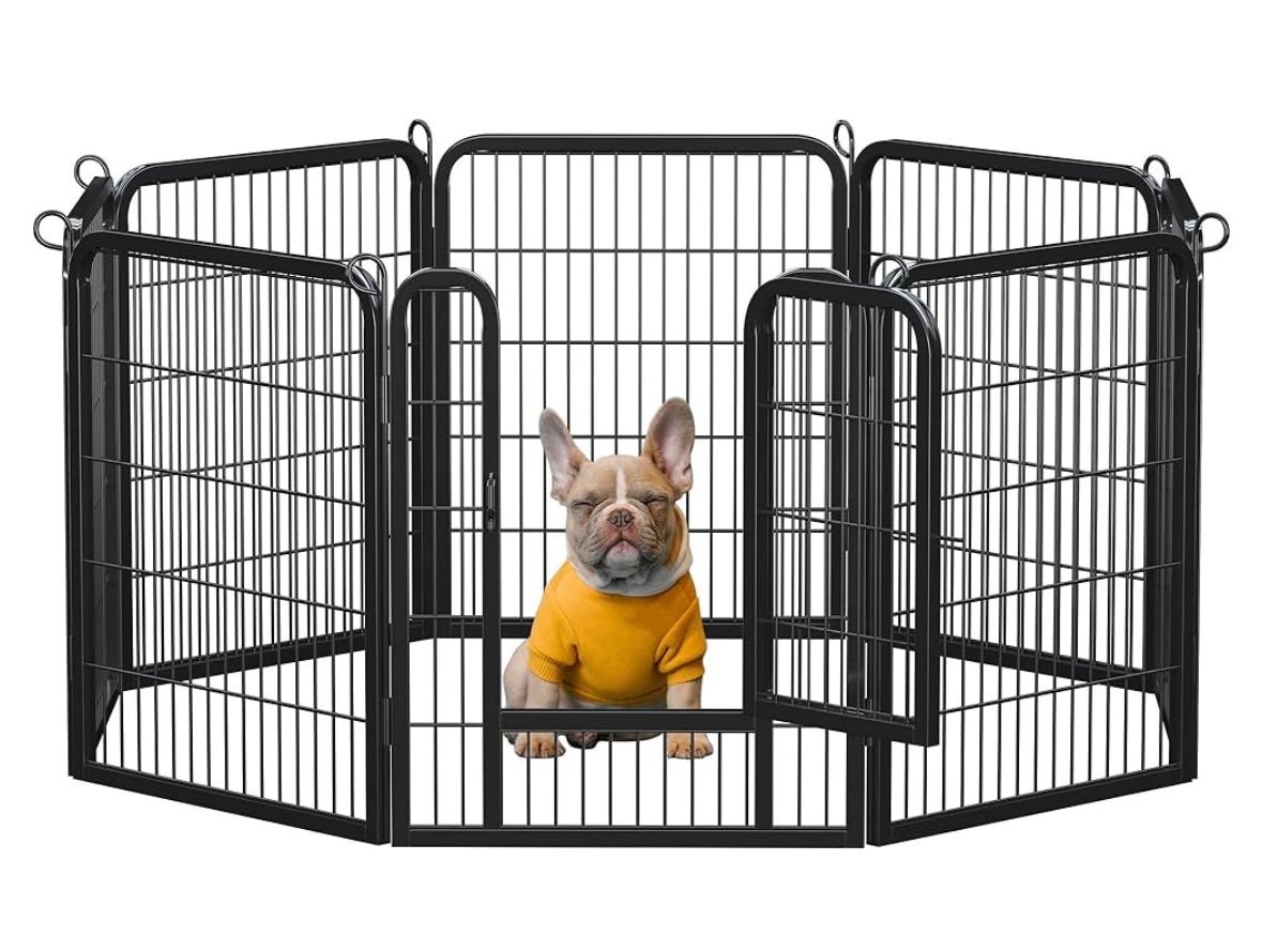 New dog gated pen