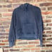 NWT Aerie Offline Black Throwback Quarter Zip Crop Hoodie Women's Size Small