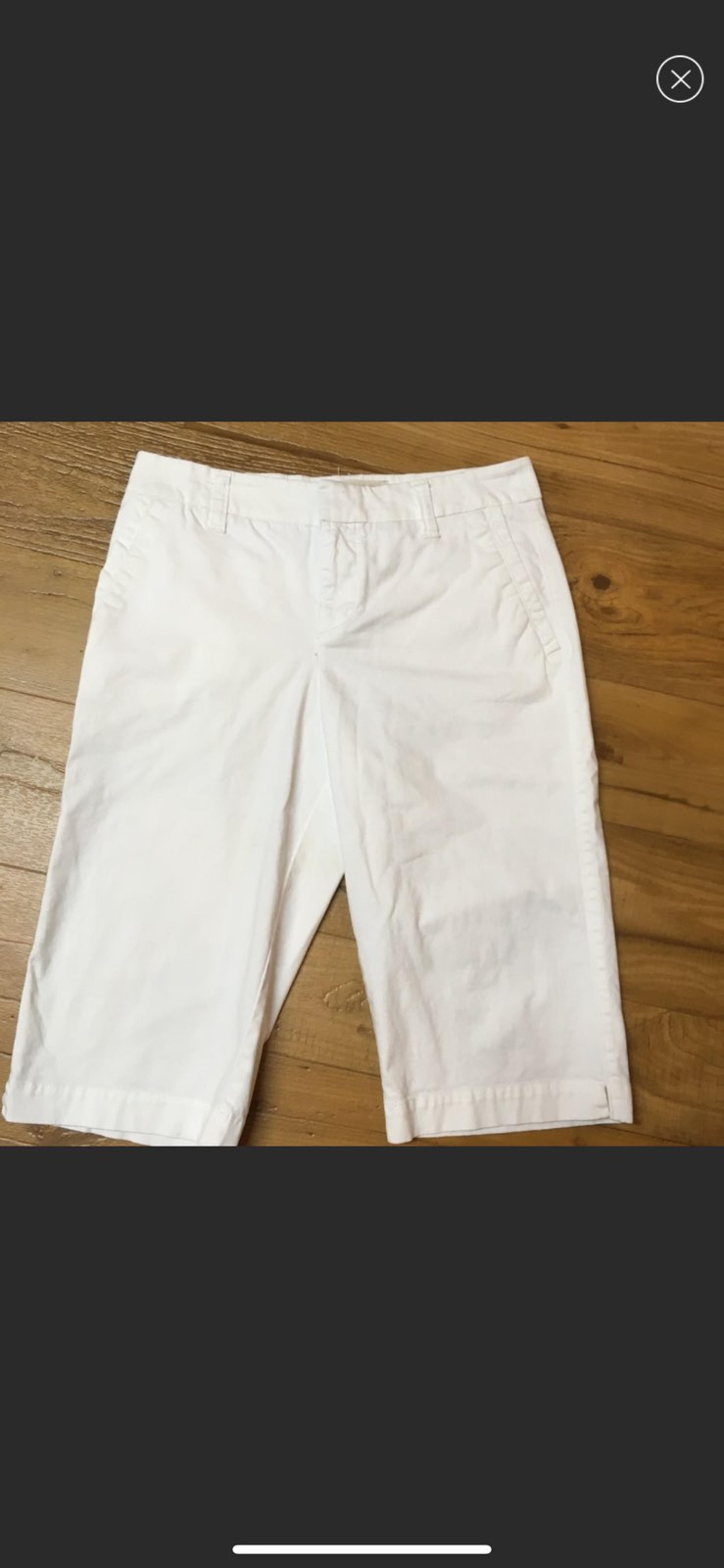 White sonoma capris