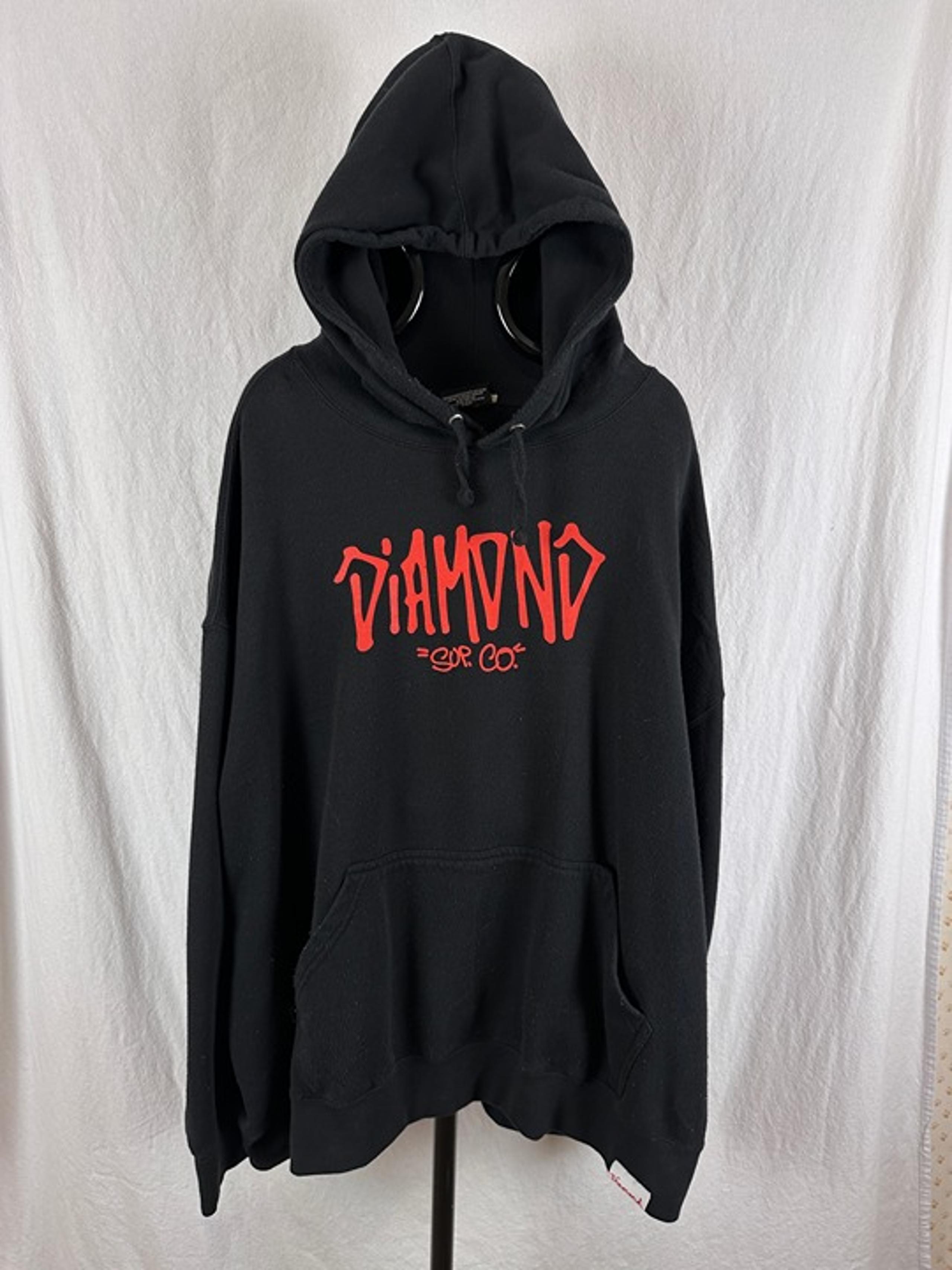 Diamond Supply Co. Hoodie Graffiti Logo Men’s Size 3XL Y2K Skate Streetwear