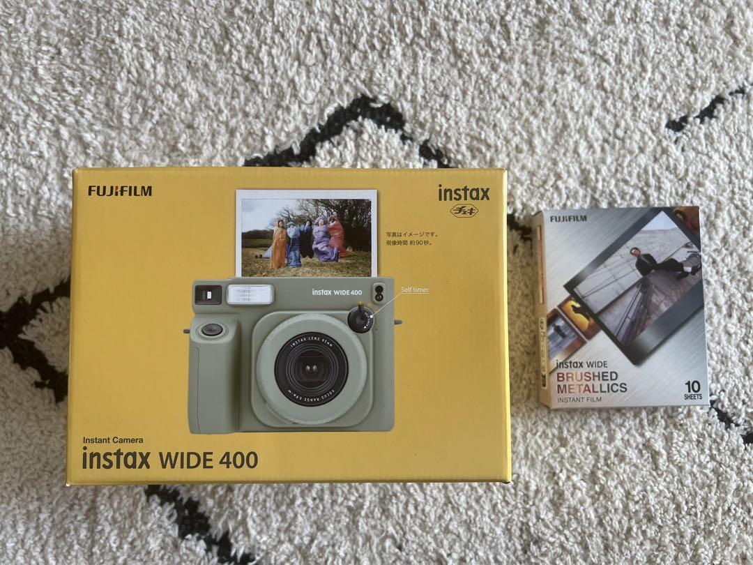 instax WIDE 400 Instant Camera & 10 Sheets of Film