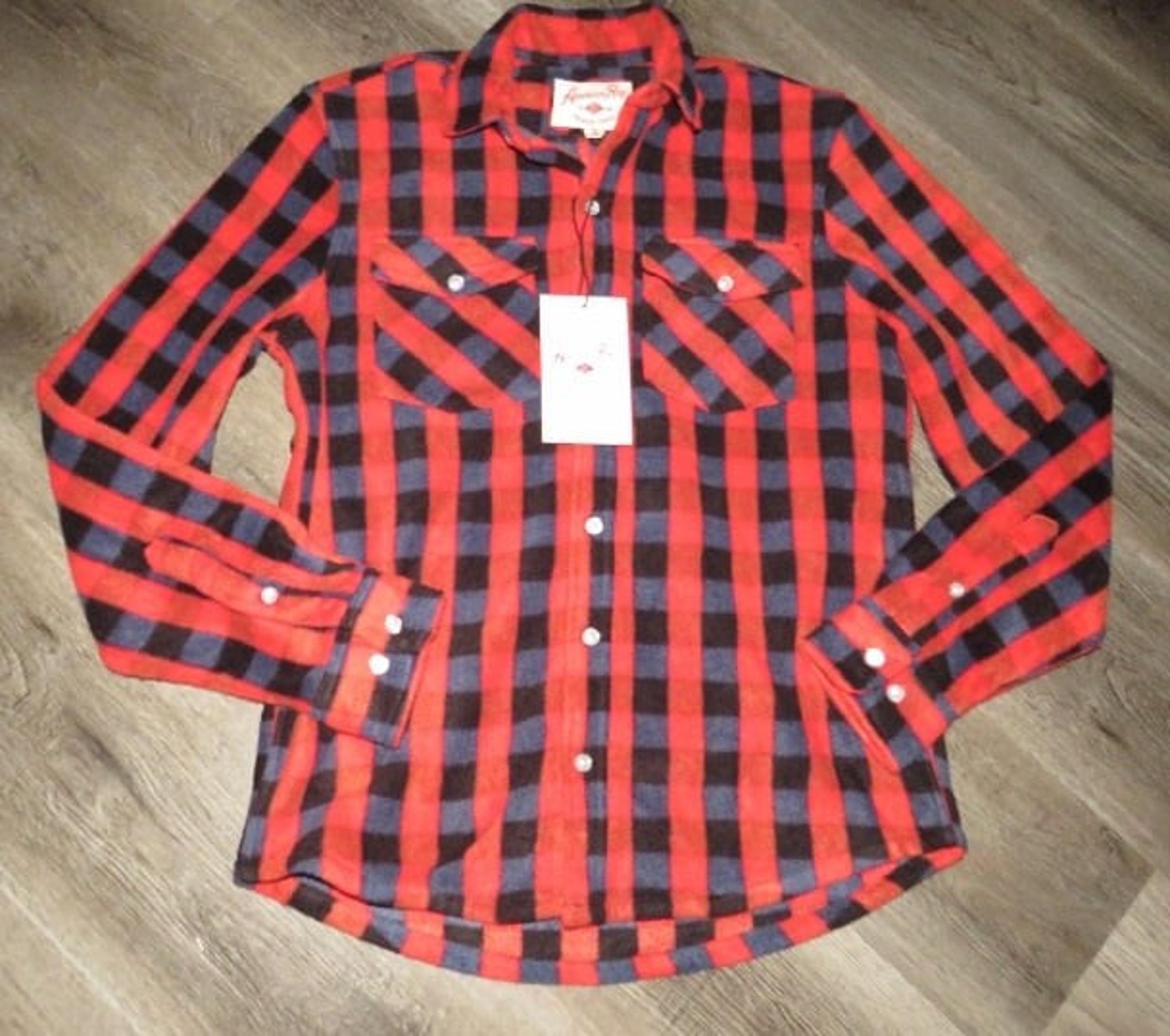 American Rag Fleece Button Down Shirt Jacket Men's Size Small NEW!