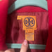 Tory Burch red peacoat