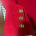 Tory Burch red peacoat