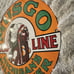 VINTAGE MUSGO Michigans Mile Maker INDIAN 12” PORCELAIN METAL GAS OIL AD SIGN!